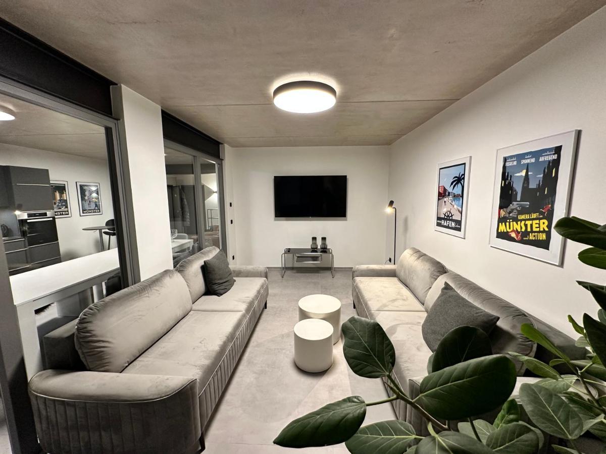 Luxurioeses Apartment Direkt Am Kanal 125 M² - Youpartments Munster  Exterior photo